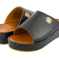 دمپایی عربی چرم طبی