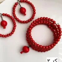 اکسسوری یلدایی. گردنبند. گوشوار. دستبند|بدلیجات|شیراز, نیستان|دیوار