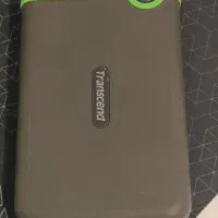 هارد اکسترنال 1ترابایت مدل transcend زد ضربه