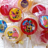 گیفت آبنبات چوبی استیکری تولد