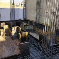 آرماتوربندی و قالببندی. اجرای سازه های بتنی|خدمات پیشه و مهارت|سمنان, |دیوار