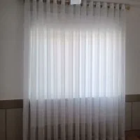 پرده حریر پانچ|پرده، رانر، رومیزی|آزادشهر, |دیوار