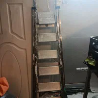 نبردبان تمام آلمینیوم ۶ پله بسیار محکم|ابزارآلات|تهران, باغ خزانه|دیوار