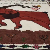 دو عدد قالی دست باف