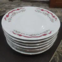 ظروف گل قرمزی|ظروف سرو و پذیرایی|فولادشهر, C1|دیوار