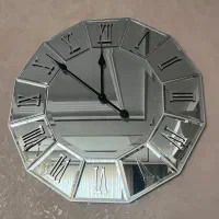 ساعت دیواری شیشه‌ای|ساعت دیواری و تزئینی|تهران, باغ خزانه|دیوار