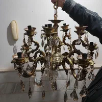 برنز|لوستر و چراغ آویز|ساوه, |دیوار