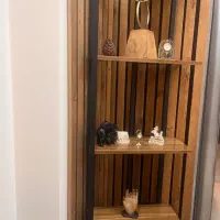 استند، کتابخانه چوب و فلز نو