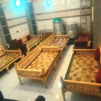 تخت سنتی دو متر در یک متر