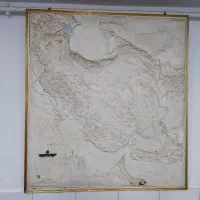 نقشه برجسته جهان با قدمت ۵۰ ساله
