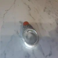 عقیق یمن با رکاب دست ساز تبریز ۳۸ گرم|جواهرات|تهران, فلسطین (میدان انقلاب)|دیوار