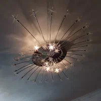 لوستر سقفی کنترل دار|لوستر و چراغ آویز|تهران, جنت‌آباد جنوبی|دیوار