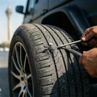 پنچرگیری سیار ماشین و موتور در محل / فوری و 24ساعت