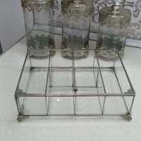 پا سماوری و جای تیبگ 6 خانه
