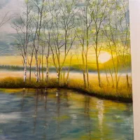 تابلو رنگ روغن بسیار حرفه ای