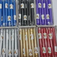 شمع قلمی متالیک ۲۰ سانت و ۳۰ سانت