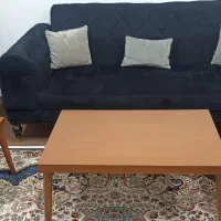 جلو مبلی و عسلی نو و آکبند با پایه چوبی
