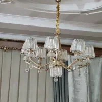 لوستر ۸ شاخه|لوستر و چراغ آویز|ورامین, ورامین|دیوار