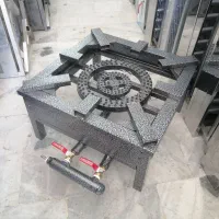 تک شعله رنگ استاتیک 2شعله دوشیر 50×50