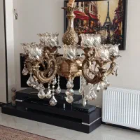 یک جفت لوستر ۱۵ شعله|لوستر و چراغ آویز|اصفهان, احمدآباد|دیوار