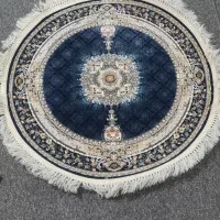 فرش دم دری گرد ۱۲۰۰ شانه تراکم ۳۶۰۰|فرش|ایلام, |دیوار