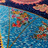 فرش دستبافت تمام ابریشم امضادار قم/اقساط|فرش|مشهد, کوه سنگی|دیوار