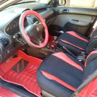 پژو ۲۰۶ تیپ ۳ قرمز استثنایی کم کار سالم مشابه نو|خودرو سواری و وانت|تهران, نیروی هوایی (پیروزی)|دیوار