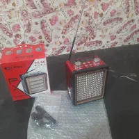 رادیو واسپیکرهمراه باچراغ