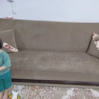 یه دست مبل ۹ نفره در حد نو|مبلمان خانگی و میز عسلی|گرگان, |دیوار