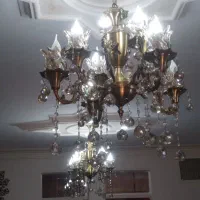 ۳عددلوستر برنجی طرح فرشته  ۳شاخه با تمام تجهیزات