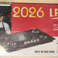 گاز رومیزی ۵شعله لتومکس آکبند داخل بسته بندی