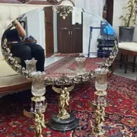 آینه و شمعدان طرح آدم و حوا