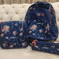 کوله پشتی و جامدادی و کیف غذای گابل