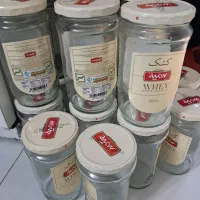 شیشه خالی درب دار