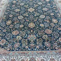 ست فرش نگین مشهد ۹و۱۲ متری اکرلیک سرمه‌ای