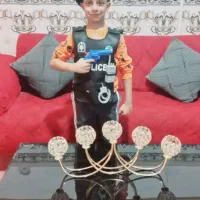 کاور مبل پارچه ای با رنگ قرمز و طوسی