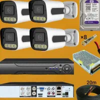 پکیج کامل دوربین مداربسته &