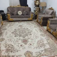 مبل ۷نفره با میز جلو مبلی و دو عسلی