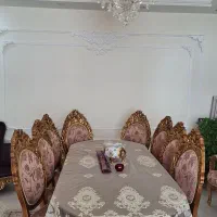 ناهار خوری ۸ نفره .چوب ملایر .قیمت توافقی