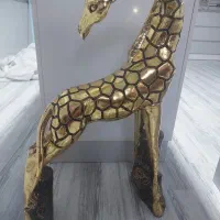 مجسمه طلا کوب فایبر گلاس