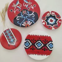 دیوارکوب سفالی