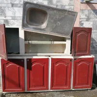 ابگرمکن یخچالی و کابینت