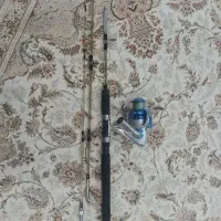 چوب و چرخ ماهیگیری حرفه ای کروکودیل