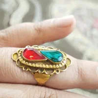 انگشتر فیروزه ۱۸عیار