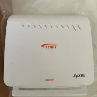 مودم Zyxel آکبند فیبر با گوشی ساده هم معاوضه میکنم