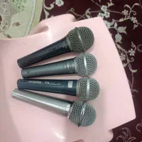 چهار عدد میکروفن خارجی و اصلی