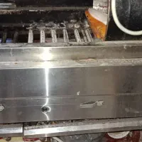 سیخ جگر و منقل گازی استیل|ظروف پخت‌وپز|قزوین, |دیوار