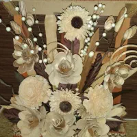 تعدادی باکس گل مصنوعی|گل مصنوعی|خمینیشهر, |دیوار