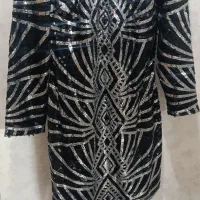 پیراهن شب  مجلسی تمام پولک