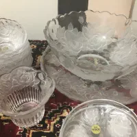 سرویس بلور گل رز